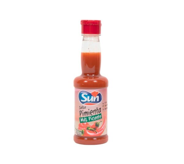 SALSA DE PIMIENTA SUN MAS PICANTE 150ML