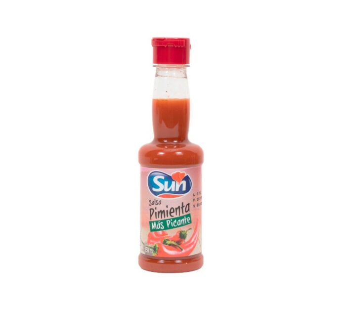 SALSA DE PIMIENTA SUN MAS PICANTE 150ML