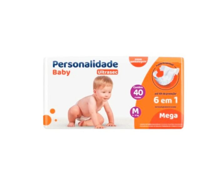 PAÑAL PERSONALIDAD BABY M 40UND