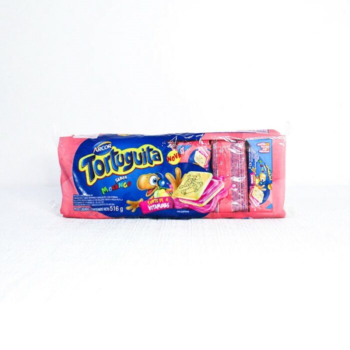 TORTUGA RELLENA FRUTILLA 516GR