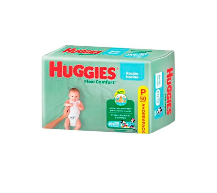 PAÑAL HUGGIES RECIEN NASCIDO P 50UND