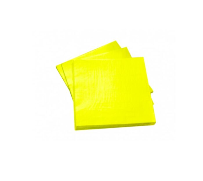 SERVILLETA AMARILLO VILLET 25UN