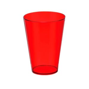 VAZO CRISTAL ROJO 300 ML X10UN