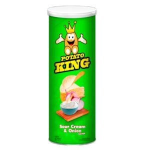 PAPA CHIPS KING CREAM Y ONION  160GR