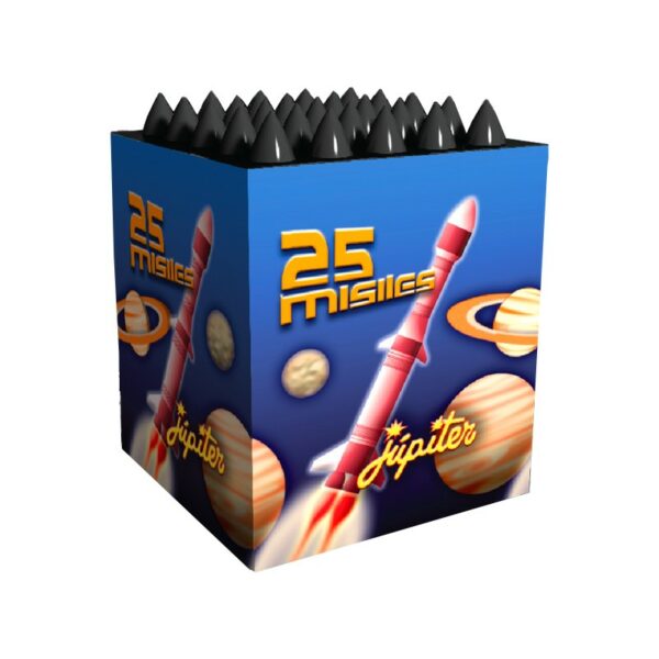 BOMBITAS MISSILES 25 TIROS