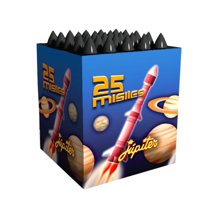 BOMBITAS MISSILES 25 TIROS
