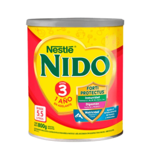 LECHE NIDO ETAPA 3 800GR