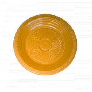 PLATO REDONDO AMARILLO 10 UN FORFEST