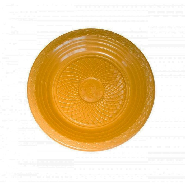 PLATO REDONDO AMARILLO 10 UN FORFEST