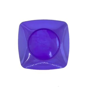 PLATITO CUADRADO AZUL CLARO 10 UN PLAZAPEL