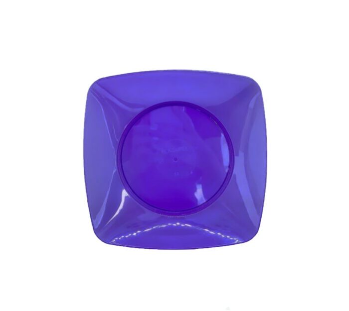 PLATITO CUADRADO AZUL CLARO 10 UN PLAZAPEL