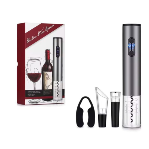 KIT ABRIDOR DE VINO ELETRICO 4PCS