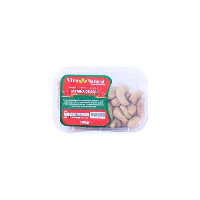 CASTAÑAS DEL PARÁ VIVA NATURAL 100GR