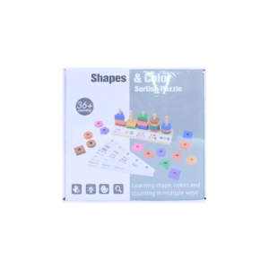 JUEGO DICATICO DE MADERA PUZZLE BLOCKS