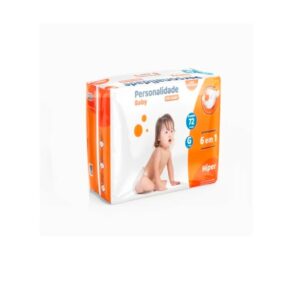 PAÑAL PERSONALIDADE BABY HIPER 72 UND 8-12G
