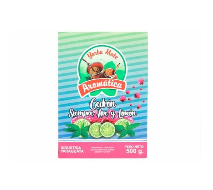 YERBA AROMATICA CEDRON SIEMPRE VIVE Y LIMON 500G