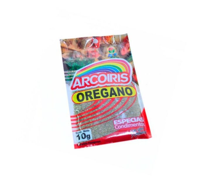 CONDIMENTO OREGANO ARCOIRIS 10G