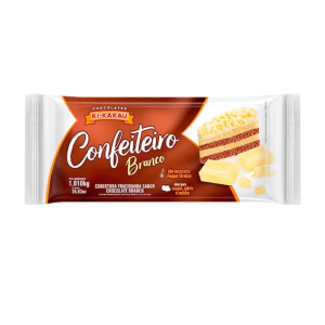 CHOCOLATE CONFEITERO BRANCO  KI-KAKAU 1,010KG