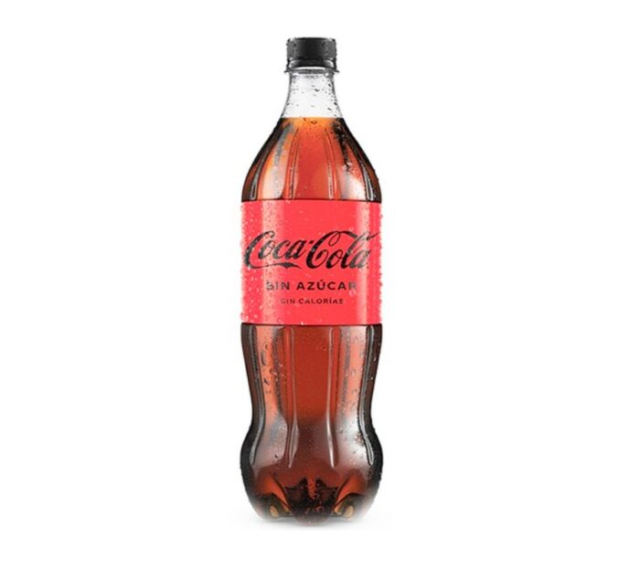 GASEOSA COCA COLA SIN AZUCAR 1LTR