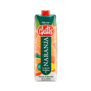 JUGO WATTS NECTAR DE NARANJA 1LT