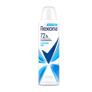 DESODORANTE AEROSOL REXONA COTTON DRY 89GR