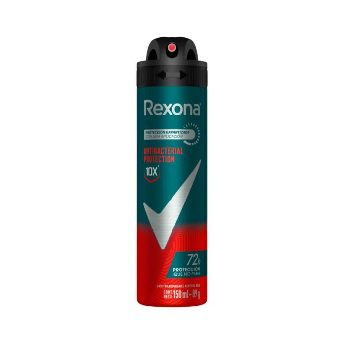DESODORANTE AEROSOL REXONA ANTIBACTERIANO 89GR