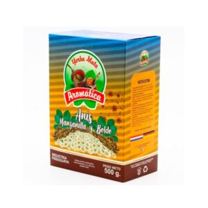 YERBA MATE AROMITA ANIS MANZANILLA Y BOLDO 500GR