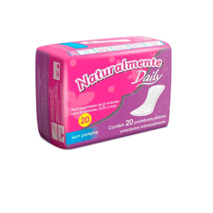 TOALLA FEMENINA NATURALMENTE DAILY DIARIO 20UN