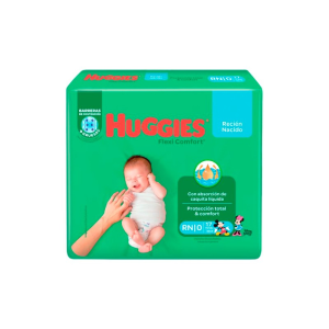 PANHAL HUGGIES FLEX COMF. RN 12X17UNID
