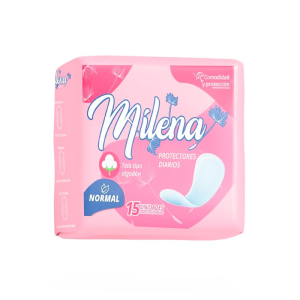 PROTECTOR DIARIO MILENA NORMAL 15UND