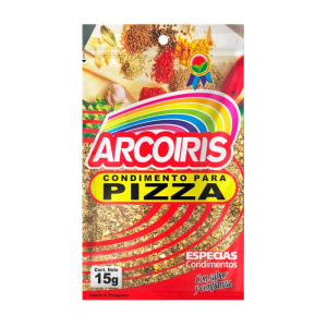 CONDIMENT. PARA PIZZA ARCOIRIS 15GR