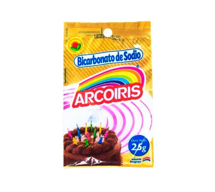 BICARBONATO  DE SODIO ARCOIRIS 25GR