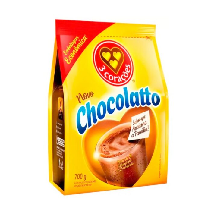 CHOCOLATE EN POLVO 3 CORAZONES 700GR