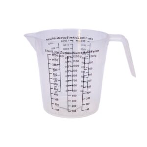 JARRA MEDIDOR PLASTICO 1000ML