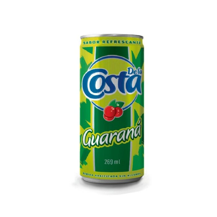 GASEOSA DE LA COSTA GUARANA LATA 269ML