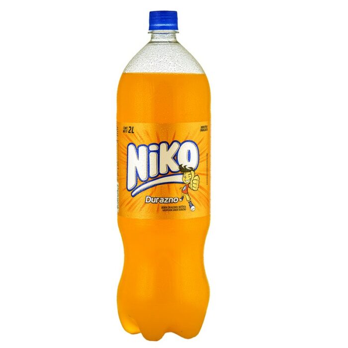 GASEOSA NIKO DURAZNO PET. 2LTR