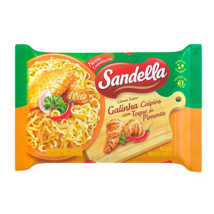 FIDEO SANDELLA GALLINA CASERA 80GR
