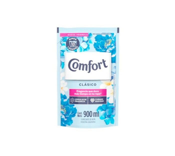 SUAVIZANTE P/ ROPA COMFORT CLASIC. REFIL 900ML