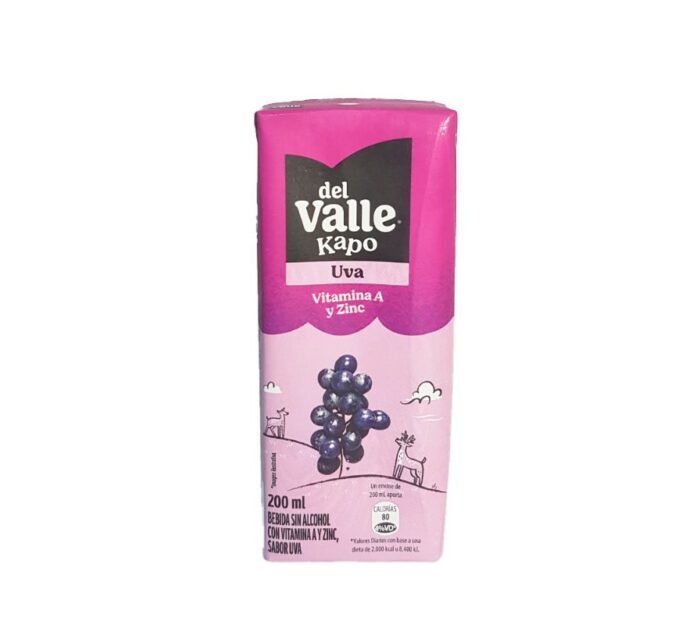 JUGO DEL VALLE KAPO UVA TETRA 200ML