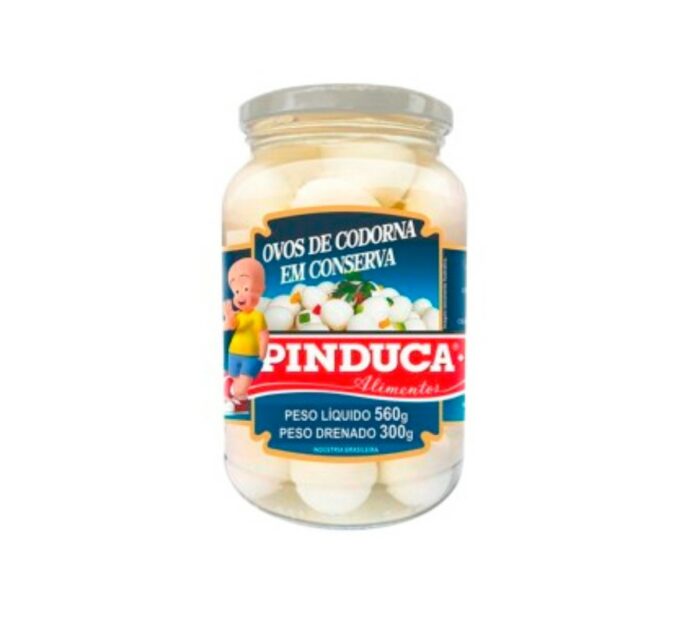 HUEVOS  DE CODORNIZ EN CONSERVA PINDUCA 560GR