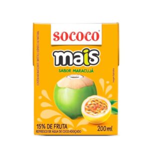 AGUA DE COCO SOCOCO MBURUCUYA 200ML