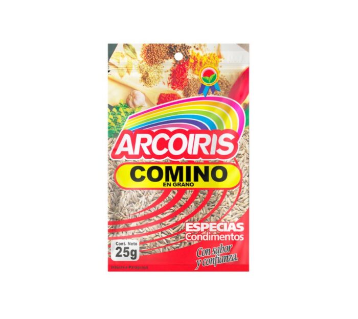 COMINO EN GRANO ARCOIRIS 25GR