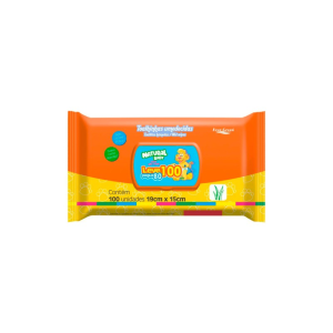 TOALLA HUMEDA NATURAL BABY 100UND