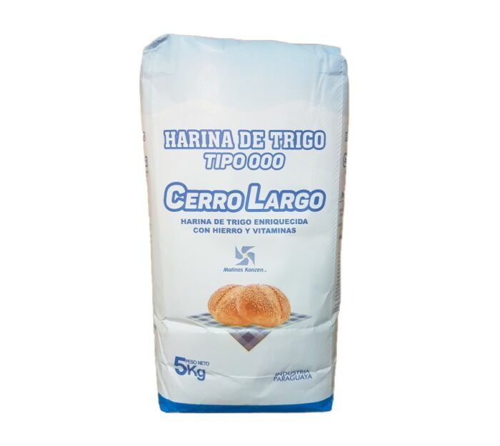 HARINA DE TRIGO CERRO LARGO TIPO 000 5KG