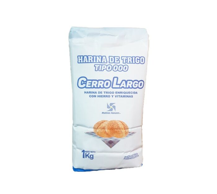 HARINA DE TRIGO CERRO LARGO TIPO 000 1KG