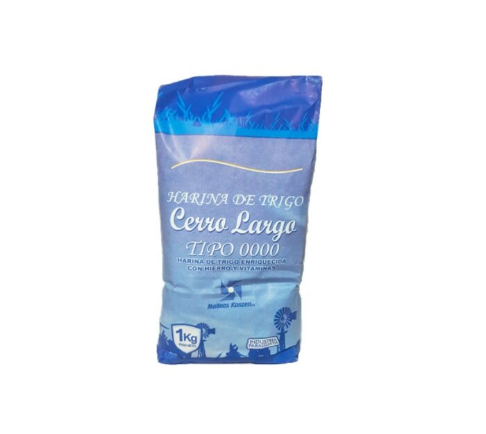 HARINA DE TRIGO CERRO LARGO TIPO 0000 1KG
