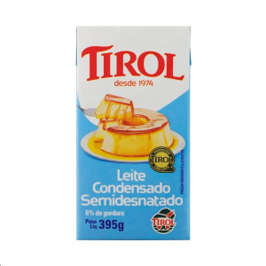 LECHE CONDENSADA SEMIDESCREMADA TIROL 395GR