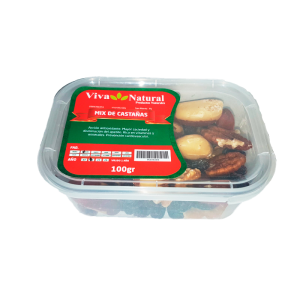 MIX DE CASTAÑAS VIVA NATURAL 100GR