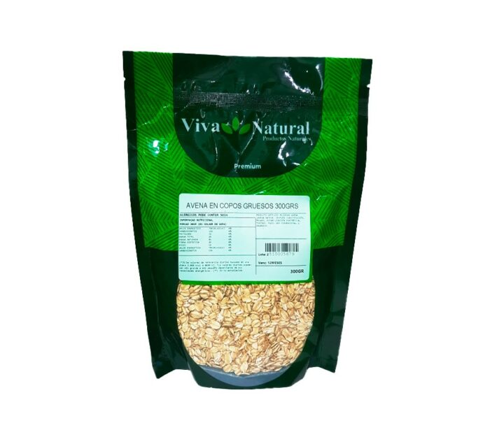 AVENA EN COPOS GRUESOS VIVA NATURAL 300GR