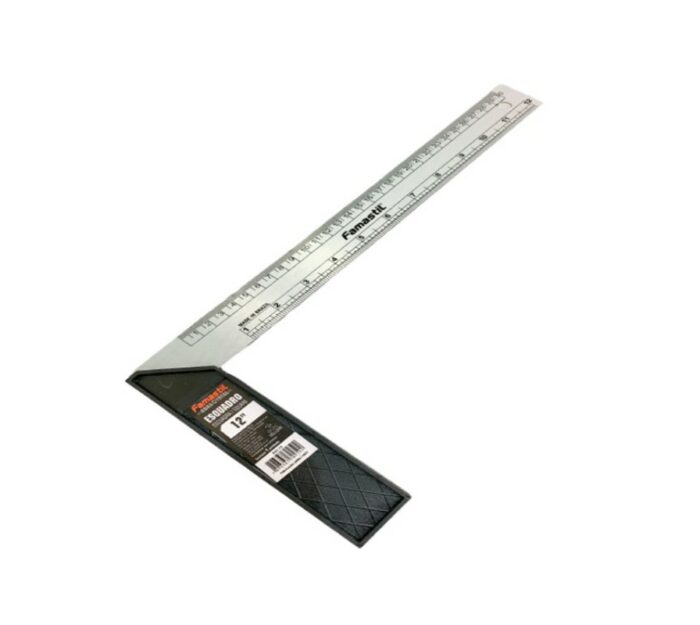 ESCUADRA FAMASTIL 12" MANGO PLASTCO